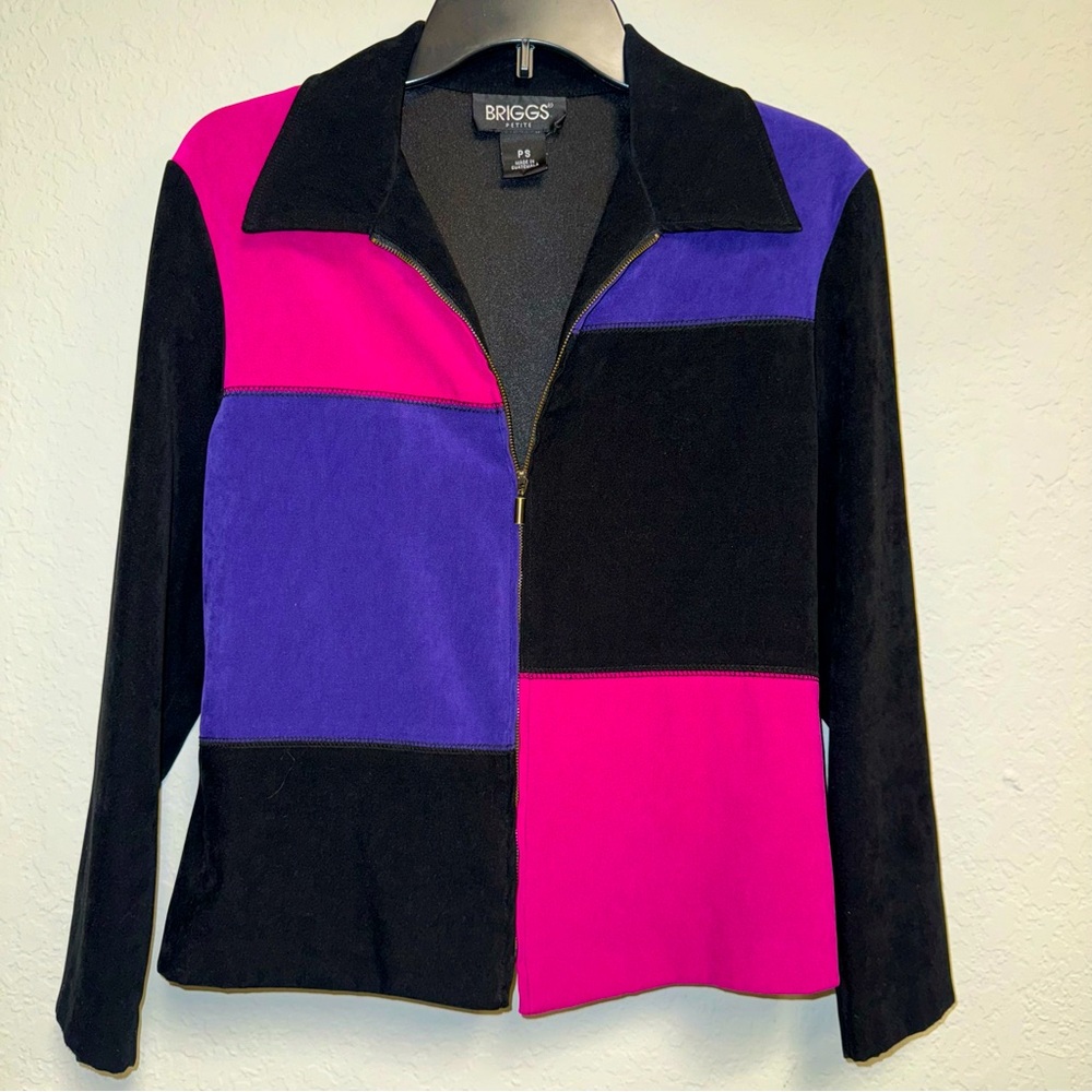 Petite BRIGGS crop jacket PS